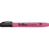 Artline Textmarker ARTLINE Supreme, varf tesit 1.0-4.0mm - roz fluorescent