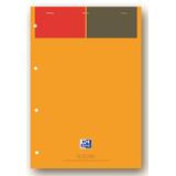 Oxford Blocnotes A4+, OXFORD International Notepad, 80 file-90g/mp, 4 perf., coperta carton - dictando
