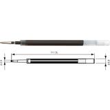 Penac Rezerve cu gel PENAC GBR3, 2 buc/set, 0.7mm, pentru FX-7, CCH-3 gel, E-grip - albastru