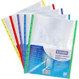 DONAU Folie protectie cristal, cu margine color, 40 microni, 25 folii/set, DONAU - asortate