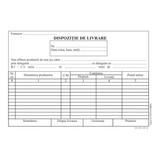 Formulare tipizate Dispozitie livrare, format A5, 100 coli/carnet