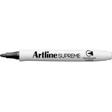 Artline Marker pentru tabla de scris ARTLINE Supreme - Dry safe ink, varf rotund 1.5mm - negru
