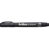 Artline Permanent marker ARTLINE Supreme, corp plastic, varf rotund 1.0mm - negru
