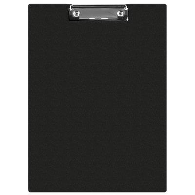 Clipboard dublu A5, plastifiat PVC, Q-Connect - negru