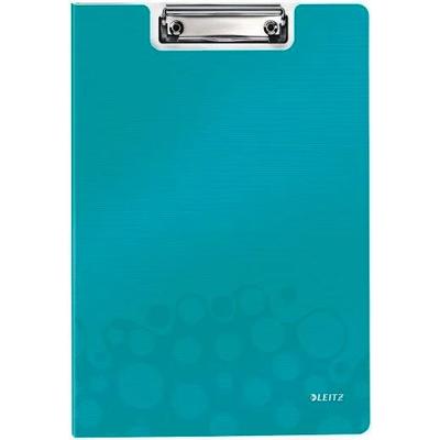 Clipboard dublu LEITZ Wow, polyfoam - turcoaz metalizat