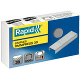 Rapid Capse Rapid, 1000 buc./cutie pentru capsator Rapid Omnipress 30 coli