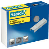 Rapid Capse Rapid, 1000 buc/cutie, pentru capsator Rapid Omnipress 60 coli