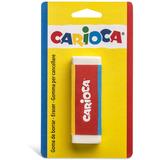 Carioca Radiera dreptunghiulara alba, 1 buc/blister, CARIOCA