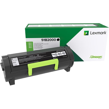 Toner imprimanta Lexmark 51B2000 Negru