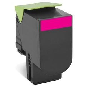 Toner imprimanta Lexmark 80C2XME Magenta