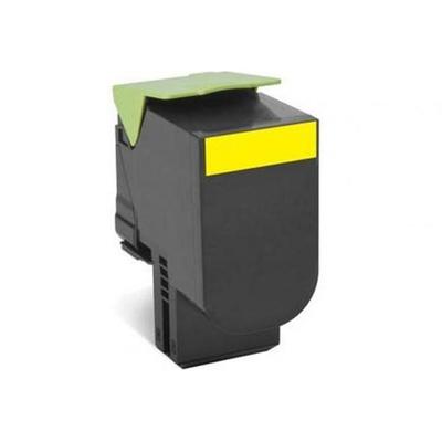 Toner imprimanta Lexmark 80C2HYE Yellow