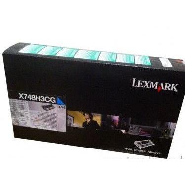 Toner imprimanta Lexmark X748H3CG Cyan