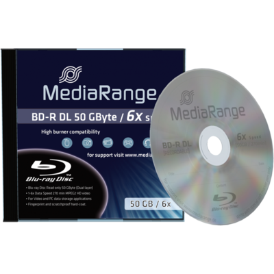 MediaRange  BD-R DL 50GB 6x JC