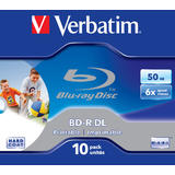 VERBATIM Verbatim  BD-R DL 50GB 6X PRINTABLE JC
