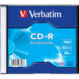 VERBATIM Verbatim  CD-R 52X EXTRA PROT. SINGLE WR SL