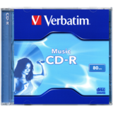 VERBATIM Verbatim CD-R AUDIO 80MIN  MUSIC LIFE PLUS Jewel Case