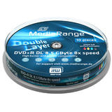 MediaRange MediaRange  DVD+R Double Layer Print 8x Cake10