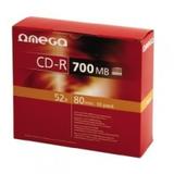 OMEGA Omega  CD-R 700MB 52x Slim Case 10 Pack