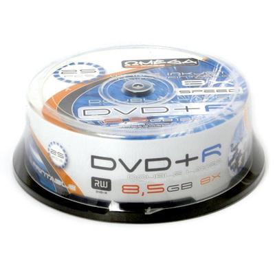 Omega  DVD+R 8.5GB 8x Double Layer Print CAKE 100