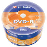 VERBATIM DVD-R AZO 4.7GB 16X  DL+ WIDE PRINTABLE SURFACE NON-ID
