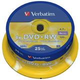VERBATIM VERBATIM DVD+RW 4X spindle 25