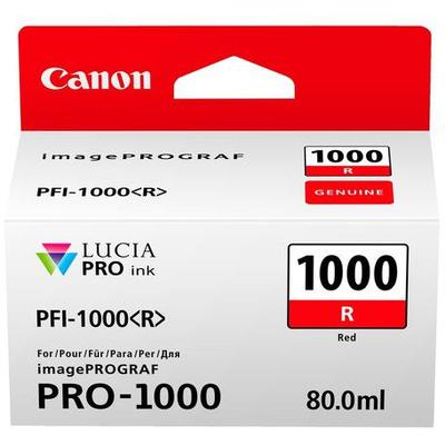 Cartus Imprimanta CANON PFI-1000R RED INKJET CARTRIDGE