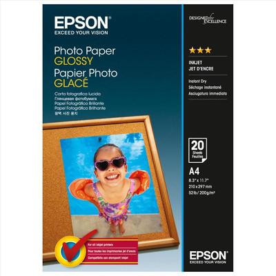 Hartie Foto Epson Photo Glossy A4 20 coli