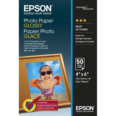 Hartie Foto Epson Photo Glossy 10x15 cm (4x6 inch) 50 coli