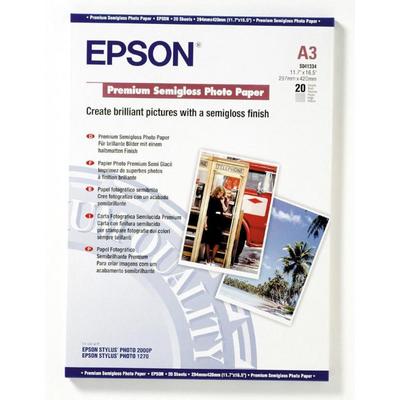 Hartie Foto Epson Premium Semi-Glossy A3 20 coli