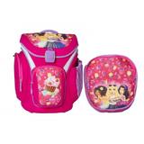 LEGO Ghiozdan scoala Explorer + sac sport, LEGO Core Line - design roz Friends Cupcake