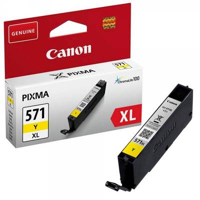 Cartus Imprimanta YELLOW CLI-571XLY 11ML ORIGINAL CANON PIXMA MG6850