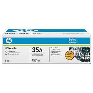 Toner imprimanta HP DUAL PACK NR.35A CB435AD 2X1,5K ORIGINAL LASERJET P1005