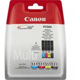 Canon CLI-551 XL Multi Pack + Hartie 50 Coli