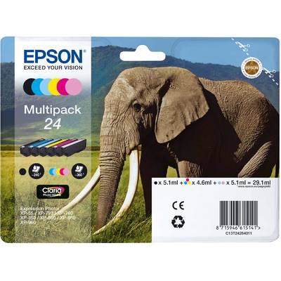 Cartus Imprimanta Cerneala bundle Epson Multipack 6-colours 24 Claria Photo HD Ink | 29,1 ml