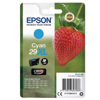 Cartus Imprimanta Cerneala Epson Singlepack Cyan 29 Claria Home Ink XL 6,4 ml