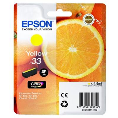 Cartus Imprimanta Premium Ink Epson Singlepack Yellow 33