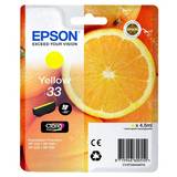 Epson Premium Ink Epson Singlepack Yellow 33