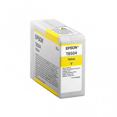 Cartus Imprimanta Cerneala Epson T850400 photo yellow | 80 ml | SC-P800