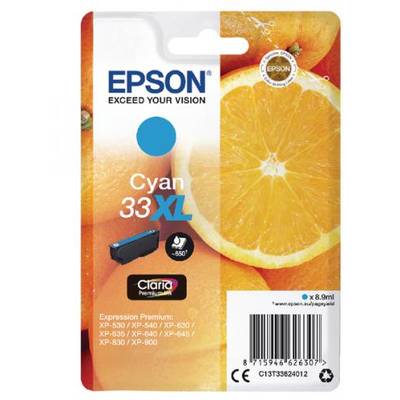 Cartus Imprimanta Cerneala Ink Epson T3362 Cyan 33XL | 8,9 ml | XP-530/540/630/635/640/645/830/900