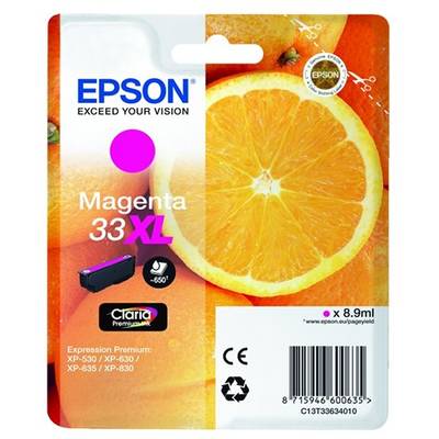 Cartus Imprimanta Cerneala Epson T3362 Magenta 33XL | 8,9 ml | XP-530/540/630/635/640/645/830/900