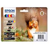 Epson Cerneala Epson Multipack 6-colors | 378XL+478XL | Claria Photo HD
