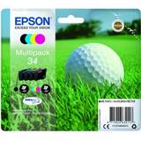 Epson Cerneala Golf ball Multipack Epson 4-colours 34 DURABrite Ultra | 18,7 ml