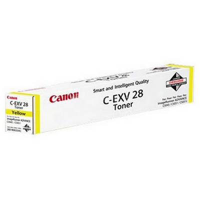 Toner imprimanta YELLOW C-EXV28Y 38K ORIGINAL CANON IR C5045