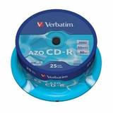 VERBATIM Verbatim CD-R[ cake box 25 | 700MB | 52x | Crystal | DataLife+ AZO ]