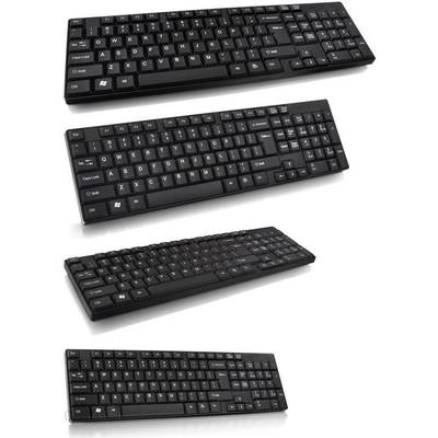 IBOX I-BOX CERES Tastatura cu fir USB negru DE