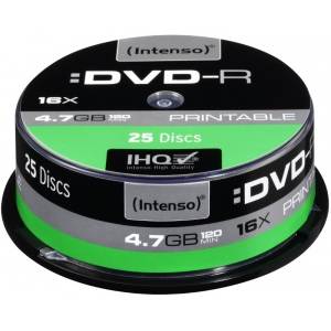 DVD+R Intenso [ cutie 100 | 4.7GB | 16x ]