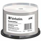 VERBATIM Verbatim DVD+R DL [ spindle 50 | 8,5GB | 8x | WIDE THERMAL PRINTABLE ]