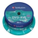 VERBATIM Verbatim DVD-RW [ spindle 25 | 4,7GB | 4x ]