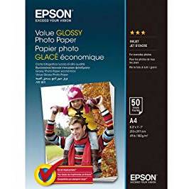 Hartie Foto Epson 036 Glossy, A4, 50 Coli, 183g C13S400036