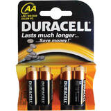 DURACELL Baterii Duracell Basic, LR6, AA, alcaline, 1.5 V, 4 bucati/set